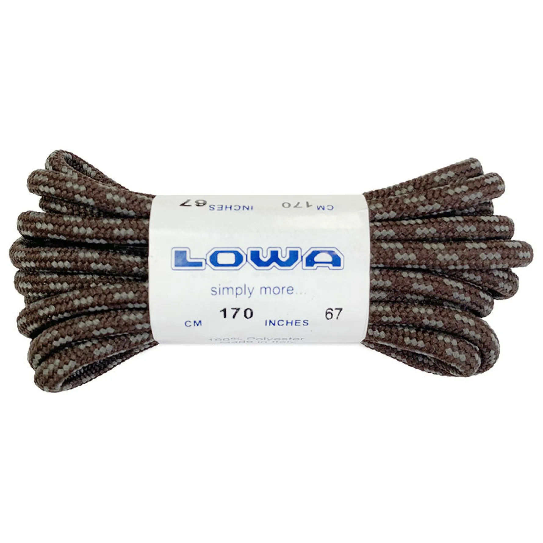 BOOT LACES - SEPIA/BLACK