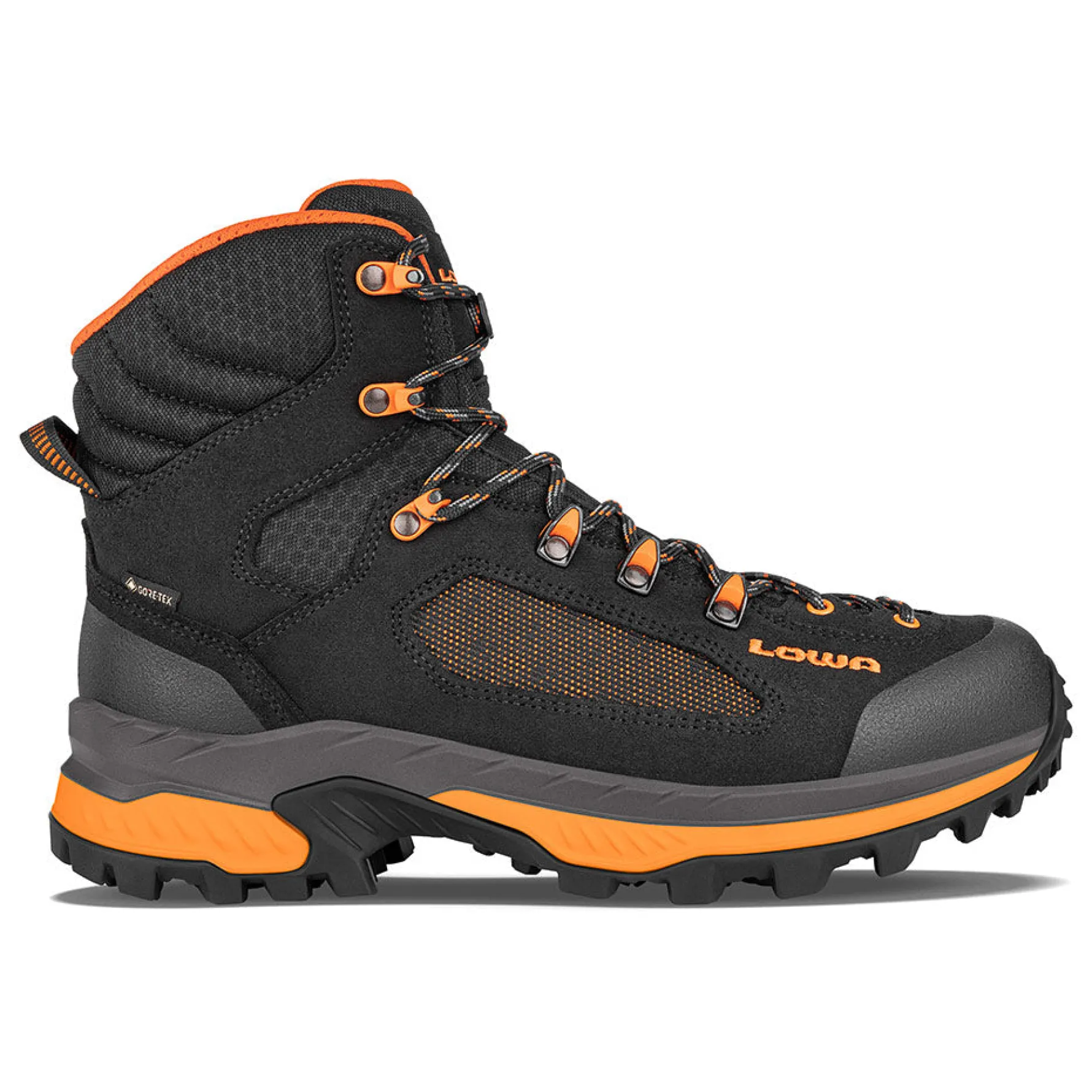 CORVARA GTX MID - BLACK/ORANGE