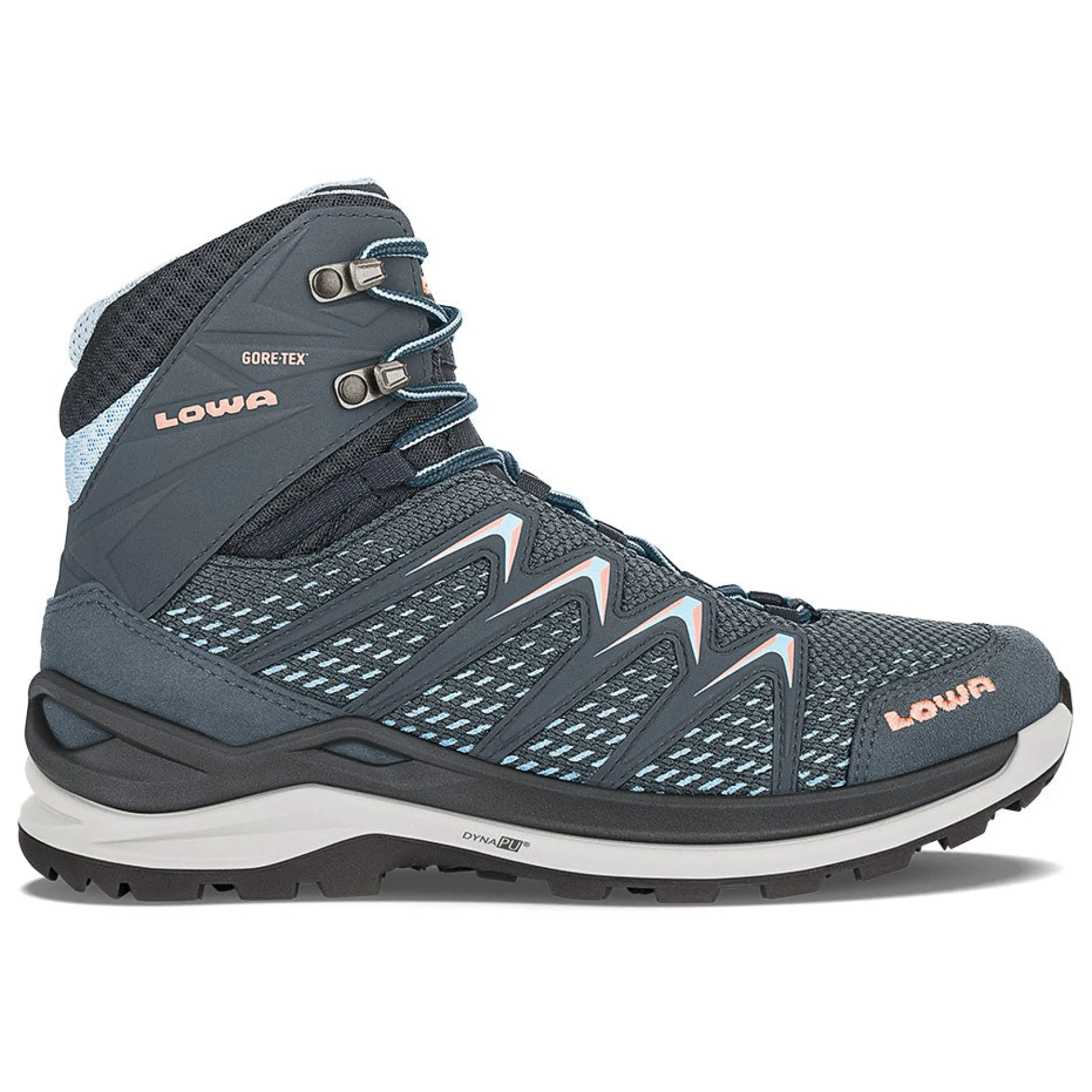 INNOX PRO GTX MID WS - STEEL BLUE/SALMON