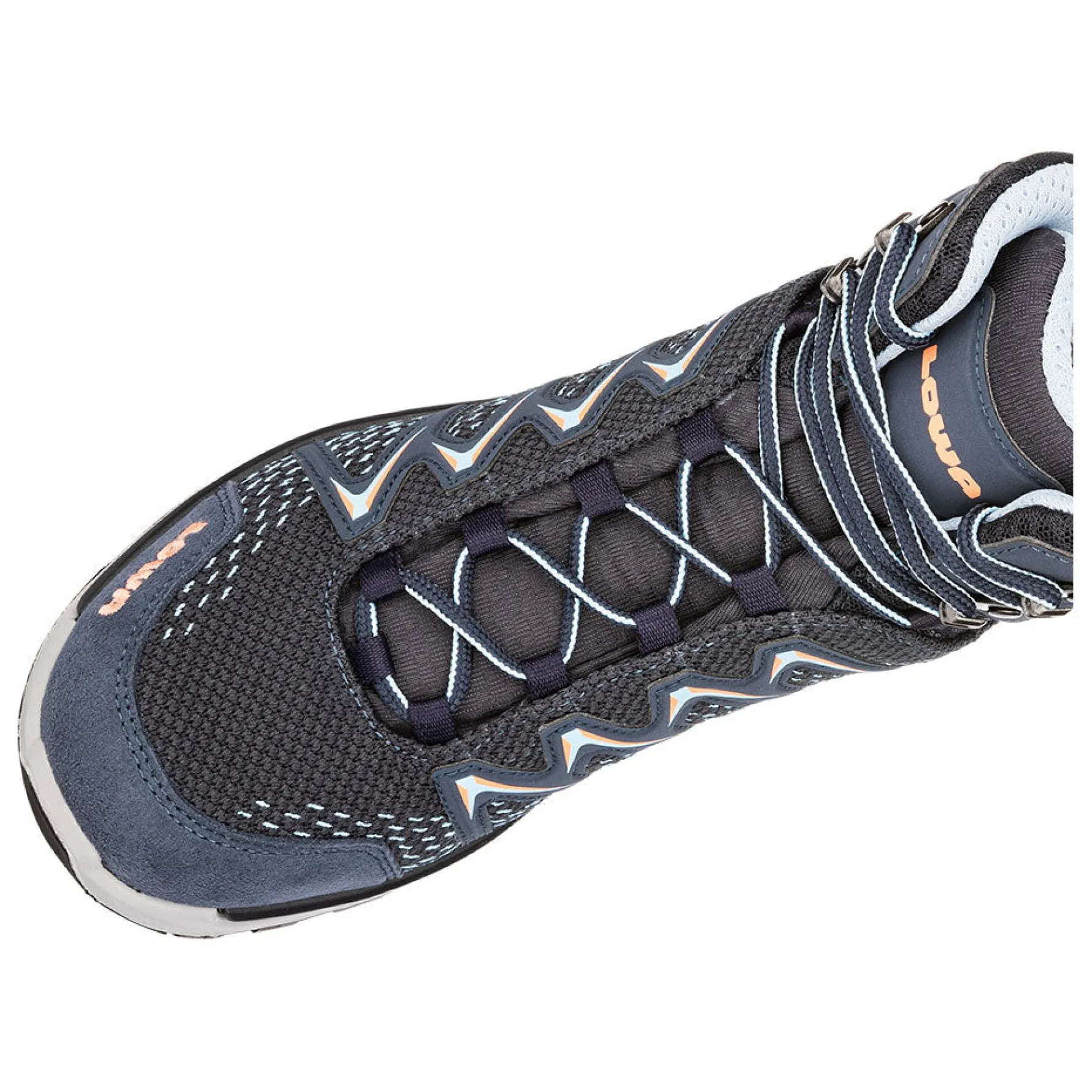 INNOX PRO GTX MID WS - STEEL BLUE/SALMON