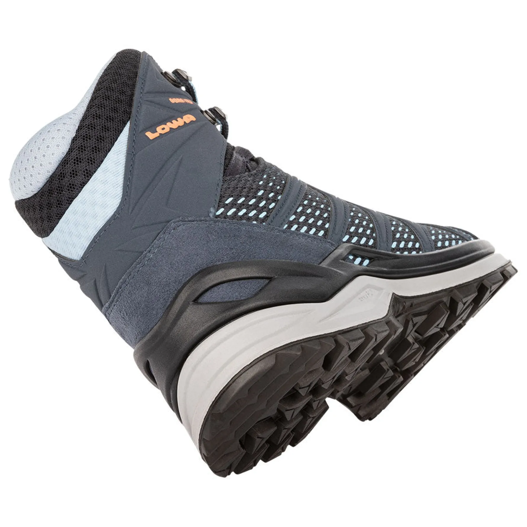 INNOX PRO GTX MID WS - STEEL BLUE/SALMON